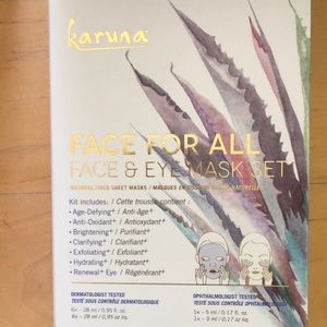 Karuna Face For All 6 Face & 6 Eye Mask Set